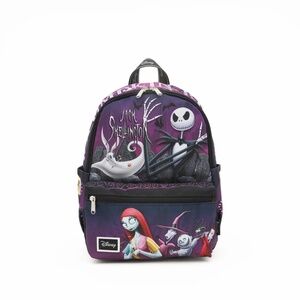 NEW WondaPop Disney Tim Burton Nightmare Before Christmas Nylon Mini Backpack